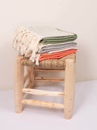 Bohemia Design Amalfi Hammam Towel Multi Colours Stacked