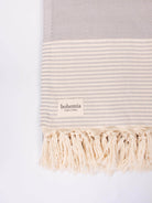 Bohemia Design Amalfi Hammam Towel Pearl Grey